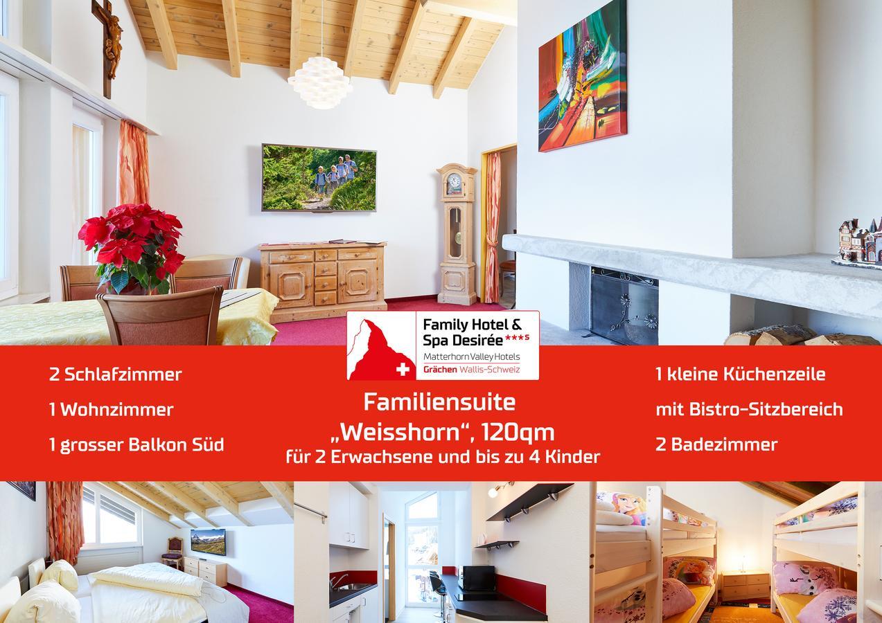 Family Hotel Desiree Grächen Eksteriør billede