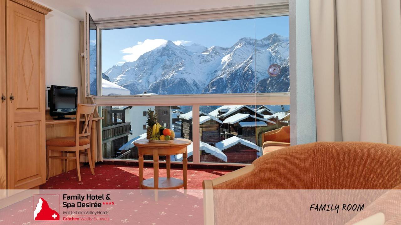 Family Hotel Desiree Grächen Eksteriør billede