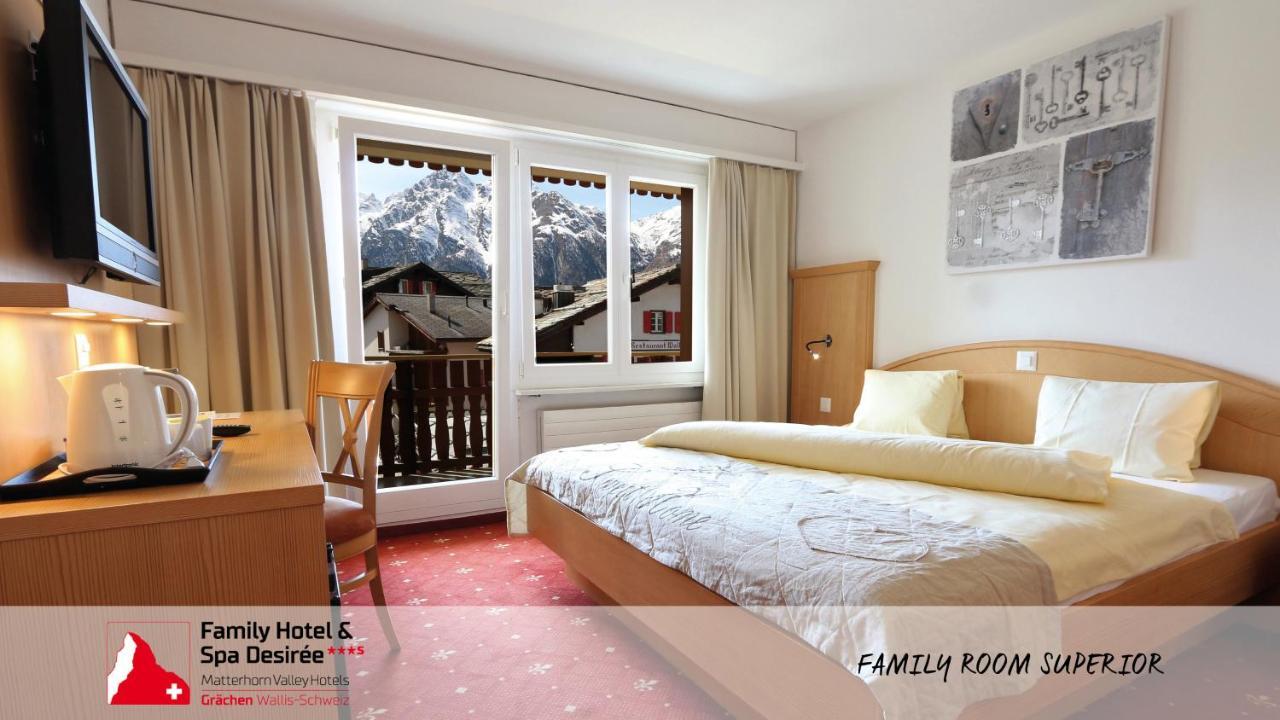Family Hotel Desiree Grächen Eksteriør billede